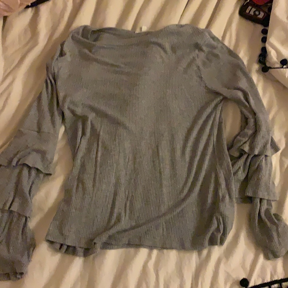 Gray long sleeve